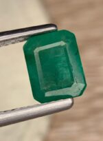 1.64 Carat Emerald – Classic Emerald Cut Faceted Gemstone - Image 4