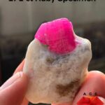 Lovely 171 ct Afghan Ruby Specimen