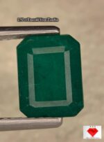 2.92 Carat Emerald – Elegant Emerald Cut Faceted Gemstone