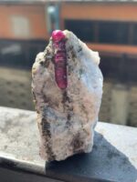 Red Crystal Ruby Specimen from Afghanistan 519 carat - Image 11