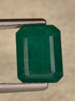 2.92 Carat Emerald – Elegant Emerald Cut Faceted Gemstone - Image 3