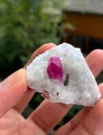 360 carat Ruby Specimen combined with Pyrite from Afghanistan - Image 2
