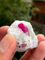 360 carat Ruby Specimen combined with Pyrite from Afghanistan - Image 3