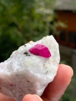 360 carat Ruby Specimen combined with Pyrite from Afghanistan - Image 4