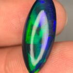 4.18 CT Black Opal from Ethiopia  Artistic Elegance