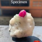 Red Beautiful 144 ct Ruby Specimen from Afghanistan