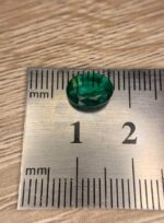 1.29 Carat Oval Emerald – Faceted Gemstone With Colorless Oil Treatment - Image 2