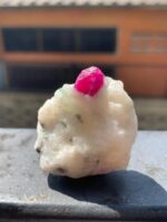 Red Beautiful 144 ct Ruby Specimen from Afghanistan - Image 8