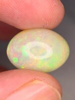 6.67 CT white Opal from Ethiopia  A Classic Cabochon Gemstone - Image 11