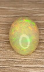6.67 CT white Opal from Ethiopia  A Classic Cabochon Gemstone - Image 4