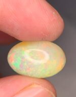 6.67 CT white Opal from Ethiopia  A Classic Cabochon Gemstone - Image 7