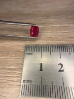 0.88 Carat Afghan Ruby – Elegant Cushion Rectangle Faceted Gemstone - Image 3