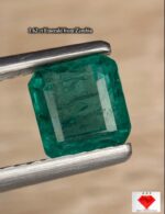 1.62 Carat Rectangular Emerald – Faceted Gemstone