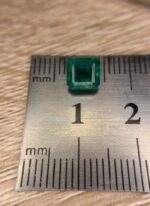1.62 Carat Rectangular Emerald – Faceted Gemstone - Image 2