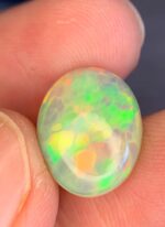 3.92 CT white Opal from Ethiopia A Graceful Cabochon Gem - Image 7