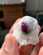 Transparent Red 122 ct Ruby Specimen from Afghanistan - Image 2