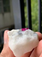 Transparent Red 122 ct Ruby Specimen from Afghanistan - Image 4