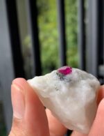 Transparent Red 122 ct Ruby Specimen from Afghanistan - Image 5