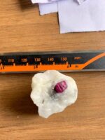 Transparent Red 122 ct Ruby Specimen from Afghanistan - Image 7