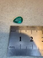 1.16 Carat Pear-Shaped Emerald – Faceted Gemstone - Image 2