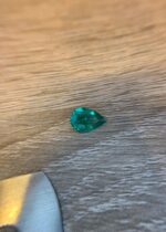 1.16 Carat Pear-Shaped Emerald – Faceted Gemstone - Image 3