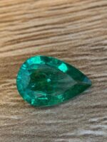 1.16 Carat Pear-Shaped Emerald – Faceted Gemstone - Image 4