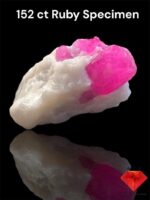 Afghan Ruby Specimen – 152 Carats of Natural Beauty
