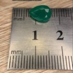1.61 Carat Pear-Shaped Emerald – Faceted Gemstone