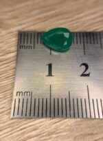 1.61 Carat Pear-Shaped Emerald – Faceted Gemstone - Image 2