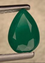 1.61 Carat Pear-Shaped Emerald – Faceted Gemstone - Image 5