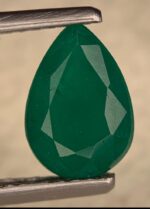 1.61 Carat Pear-Shaped Emerald – Faceted Gemstone - Image 7