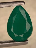 1.61 Carat Pear-Shaped Emerald – Faceted Gemstone - Image 8