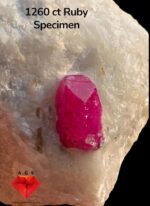 Big Size 1260 ct Ruby Specimen from Afghanistan- Red Color