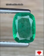 1.21 Carat Cushion Rectangle Emerald – Faceted Gemstone