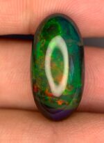 Beautiful 8.51 CT Black Ethiopian Opal Gemstone with Exceptional Presence - Image 7
