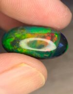 Beautiful 8.51 CT Black Ethiopian Opal Gemstone with Exceptional Presence - Image 9