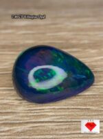 7.48 CT Black Ethiopian Opal  Elegant Cabochon Gemstone