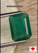 2.30 Carat Emerald – Elegant Emerald Cut Faceted Gemstone