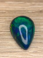 7.48 CT Black Ethiopian Opal  Elegant Cabochon Gemstone - Image 4