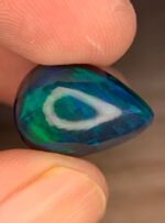 7.48 CT Black Ethiopian Opal  Elegant Cabochon Gemstone - Image 10