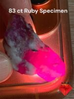 Afghan Ruby Specimen – 83 Carats of Natural Beauty