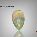 Beautiful 9.31 CT White Ethiopian Opal