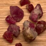 35.57ct Afghan Ruby Rough Lot – Red Crystals with Natural Beauty & Form