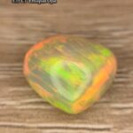 5.15 CT White Ethiopian Opal Cabochon Gemstone