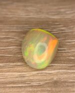 5.15 CT White Ethiopian Opal Cabochon Gemstone - Image 4