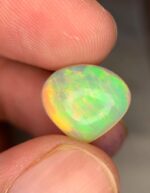 5.15 CT White Ethiopian Opal Cabochon Gemstone - Image 7