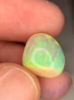 5.15 CT White Ethiopian Opal Cabochon Gemstone - Image 8
