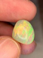 5.15 CT White Ethiopian Opal Cabochon Gemstone - Image 9