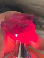 AIG Certified 214.17 CT Natural Rough Ruby From Afghanistan - Image 14