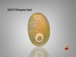 Beautiful 9.23 CT White Ethiopian Opal